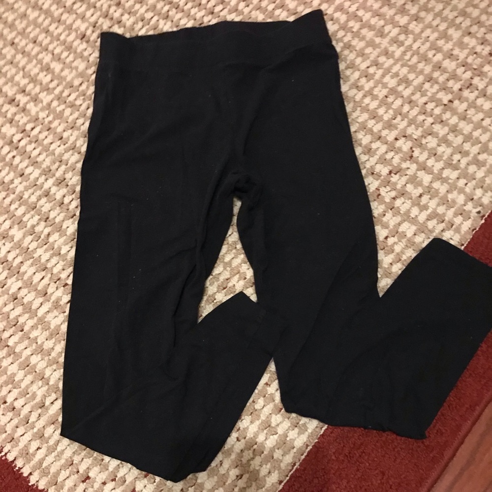 Pink Vs black leggings